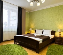 1-комнатные апартаменты улучшенные г. Калуга, ул. Баумана, дом 5а в Right Room на улице Баумана