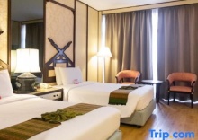 Двухместный номер Executive с видом на город 2 отдельные кровати в Chiang Mai Orchid Hotel