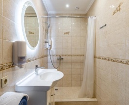 Номер улучшенный премиум с 1 двуспальной кроватью в Погости