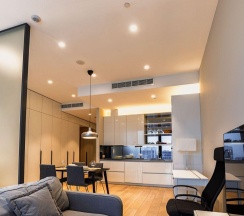 Апартаменты студия в Elite Apartments на проезде 1-й Красногвардейский 22с1