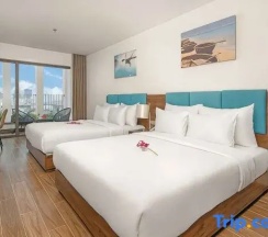 Семейный люкс с видом на город в Gold Plaza Hotel Da Nang