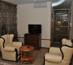 Двухместный люкс с видом на город двуспальная кровать в Incanto Hotel
