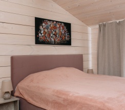 barnhouse lux большой с банным чаном в Лес&Сад