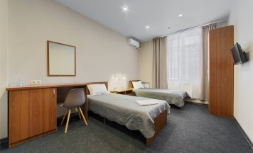 Стандартный двухместный номер с 2 отдельными кроватями в Hitotel