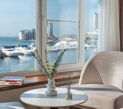 1-комнатная комнта студия Станюковича 48/6 в Sea view apartments