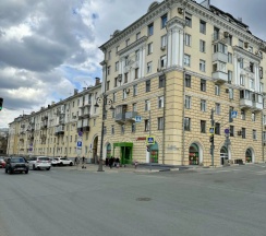 Двухместные апартаменты c 1 комнатой (двуспальная кровать) в Квартира с Видом на Волгу
