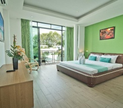 Вилла с 3 комнатами с балконом в Tropicana Pool Villa