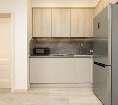 4-местные апартаменты с отдельной спальней и балконом (#52) в Geo Apart