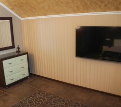 Комната полулюкс с 1 двуспальной кроватью в Гостевой дом Иванова