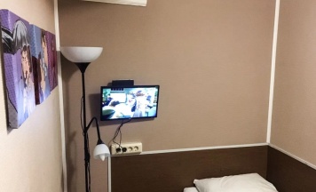 Двухместный номер Economy (общая ванная комната) (двуспальная кровать) в Inn-rooms