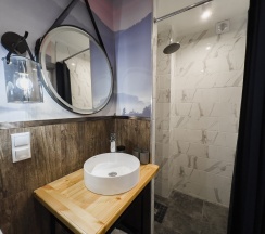 Делюкс с двуспальной кроватью в Душа