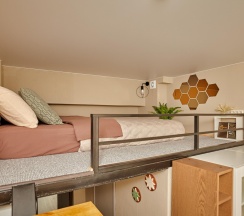 4-местные апартаменты студия аллея Первой Маевки, 15с1 в Апартаменты COMFORT LIFE (Комфорт Лайф) в Кусково