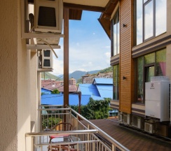 Двухместный номер Комфорт Улучшенный с балконом двуспальная кровать в Астра де Роза