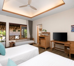 Двухместное бунгало Deluxe Premium 2 отдельные кровати в Отель Saii Phi Phi Island Village