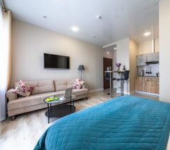 Студия с террасой в Mix hotels Nevsky 67