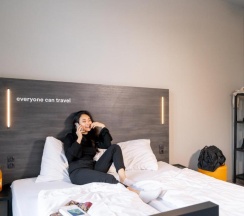 Двухместный номер Standard 2 отдельные кровати в a&o Berlin Friedrichshain