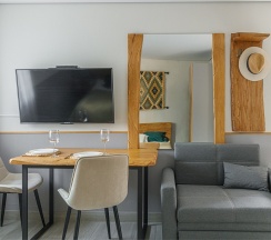 Комфорт 2-х местный с мини -кухней. в Bergamo