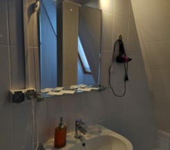 Двухместный стандарт с двуспальной кроватью и удобствами в номере в Митяевский