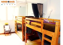 Кровать в общем номере в Good Deal Hostel