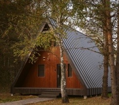 № 15 A-Frame 77 m2. (оснащение дома см. Подробнее) в Les holidays