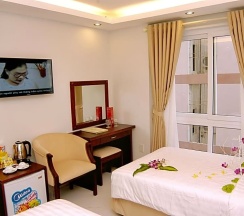 Двухместный номер Deluxe 2 отдельные кровати в Nam Hung Hotel