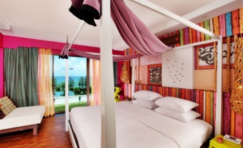 Одноместный номер Deluxe с красивым видом из окна в Patong Beach Hotel