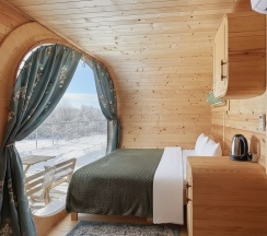 Капсула с видом на Оку в Гуляй-город