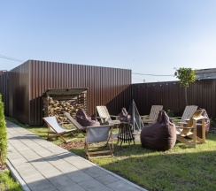 Барнхаус ЯгельХаус (оснащение дома, стоимость банного чана и бани см. Подробнее) в Dacha