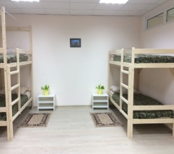 Кровать в общем номере (мужской номер) в Наш хостел 5