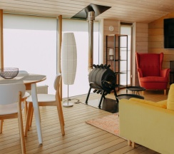 Барнхаус Люкс с банным чаном в Лес&Сад