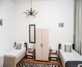 Двухместный номер с 2 отдельными кроватями в Guest room сад