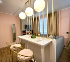 Квартира в Апартаменты на Амурский бульвар 5 "Pink"