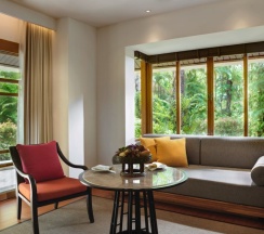 Двухместная вилла Deluxe с видом на сад двуспальная кровать в Отель Santiburi Koh Samui