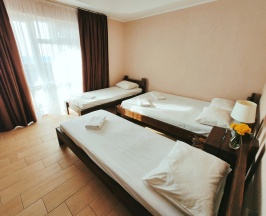 4х местный Полулюкс с террасой и панорамным видом на море в Благовещенка