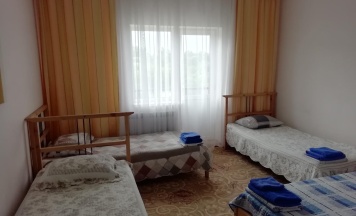 Номер эконом стандарт с 4 односпальными кроватями в Тет-а-тет