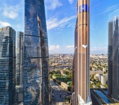 Комфорт + для двоих в Империи 48 этаж в Panorama city hotel