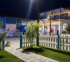 ПОЛУЛЮКС с патио и видом на бассейн в Santorini Family Club