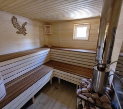 Дом-баня «‎Luxe&amp;SPA» в Сердце Домбая