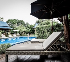 Двухместная вилла Deluxe двуспальная кровать в The Nine Thipthara Klongson Resort