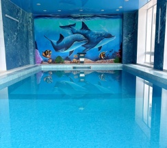 2-комнатная комната люкс с 1 двуспальной кроватью в Усадьба Еловое