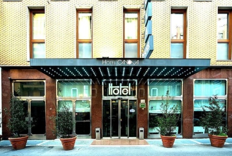 Милан: Отель Canova Hotel