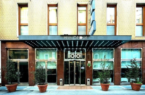Италия, Милан: Отель Canova Hotel