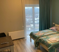 Двухместный Стандартный номер с 2 односпальными кроватями в Бархат