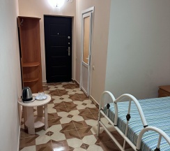 Двухместный номер с двуспальной кроватью с видом на море в Аист