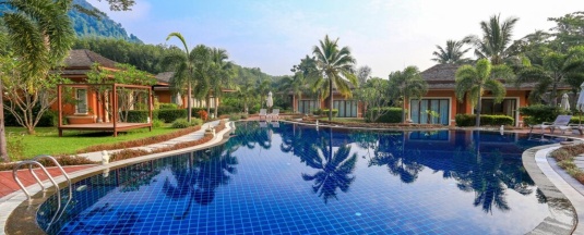 Люкс Deluxe рядом с пляжем в Laguna Villas Boutique Hotel