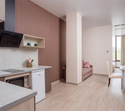 Апартаменты Делюкс с кроватью King-size и раскладным диваном в Tulip hotel apartments