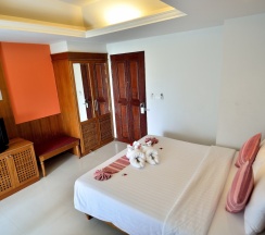 Двухместный номер First двуспальная кровать в First Bungalow Beach Resort