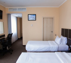 Бизнес с двумя кроватями в Elements Perm Hotel 4