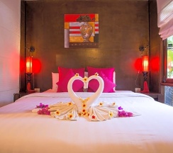 Двухместное бунгало Deluxe двуспальная кровать в B52 Beach Resort