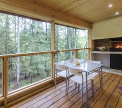 Вилла Superior с красивым видом из окна в Аврора Country House